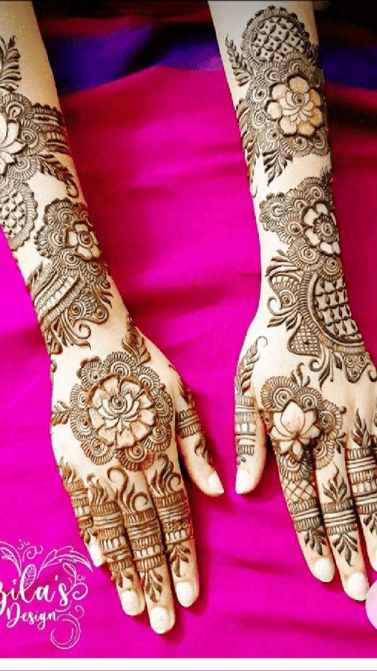 Floral Mehendi 3