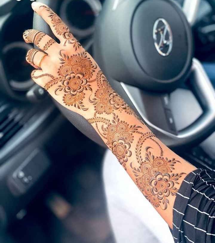 Floral Mehendi 5
