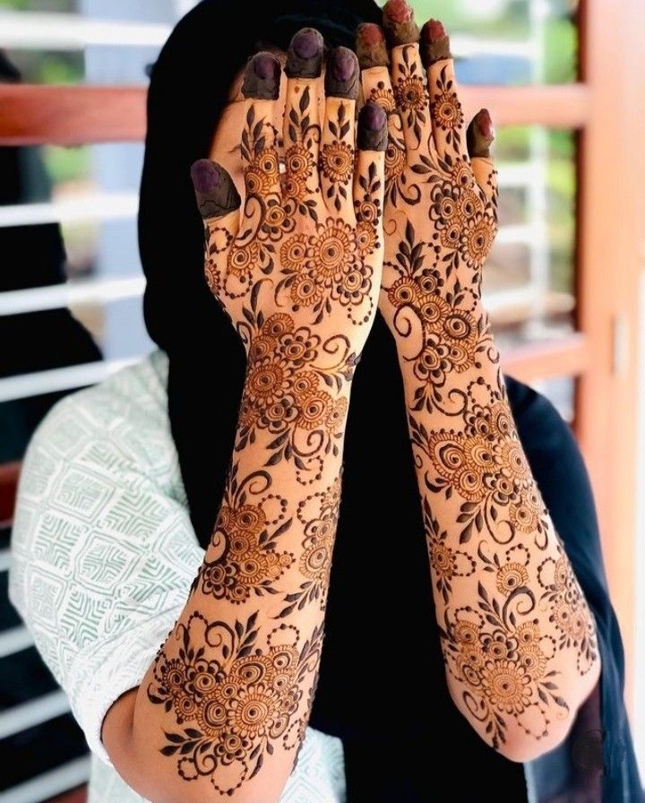 Floral Mehendi 6