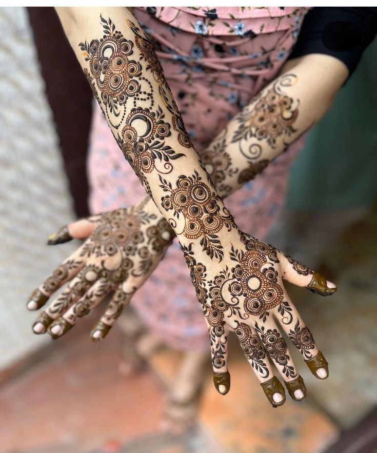 Floral Mehendi 8